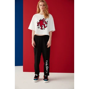 Lic Dark Pantolon Pijama Altı-Keith Haring Koleksiyonu
