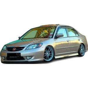 Honda Civic Vtec 2 (2001 - 2006)  Marşpiyel Seti (Plastik)