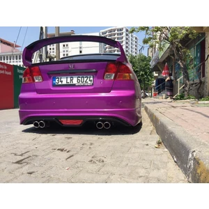 Drs Tuning Honda Civic Vtec 2 Makyajlı Custom Difüzör