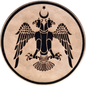 Selçuklu Kartalı Deri Peç - Arma - Askeri Patch