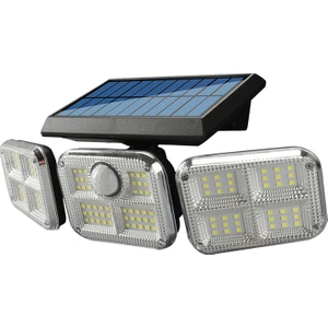 Güneş Enerjili Aydınlatma Solar Lamba 20W 120 Led Hareket ve Karanlık Sensörlü