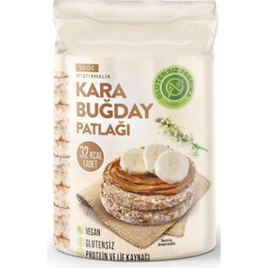 Glutensiz Fabrika Karabuğday Patlağı 100 g x 12 Paket (Glütensiz & Vegan)