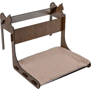 Ekonomik Kalorifer Petek Radyatör Kedi Yatağı Kahve Rengi Minderli