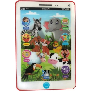 Oyuncak Eğitici ve Öğretici Hayvan Resimli Eğlenceli Tablet