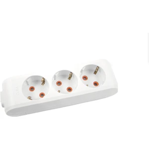 Multi-Let Üçlü Priz Topraklı Klemensli Çocuk Korumalı