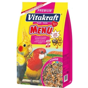 Menü Paraket Sultan Cennet Papaganı Yemi 1 kg x 3 Adet