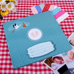 Bebek ve Çocuk Anı Defteri + 3 Adet Renkli Sticker