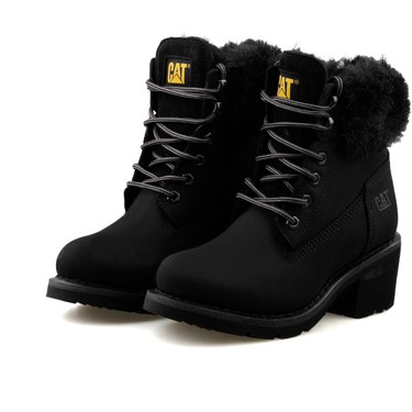 Cat 015Z101217 Nikki Black Nubuk Kadın Günlük Bot Fiyatı