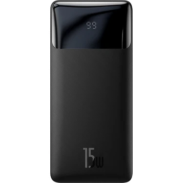 Baseus Bipow Overseas Edition Dijital Ekranlı 15W 10.000 Mah Powerbank