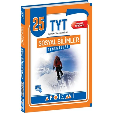 Apotemi Yayınları  TYT Sosyal Bilimler 25'li