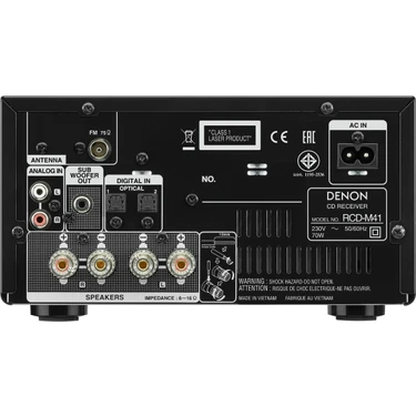 Denon RCD-M41 Bluetooth Radyolu ve CD Alıcı Stereo Fiyatı