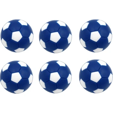 6pcs/ Foosball Balls Masa Futbol Futbol Yedek Top(Yurt