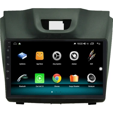 Fimex Isuzu D-Max Android 10 Carplay Özellikli Navigasyon Fiyatı
