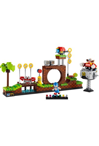 LEGO 21331 Ideas Sonic The Hedgehog™ – Yeşil Tepe Bölgesi