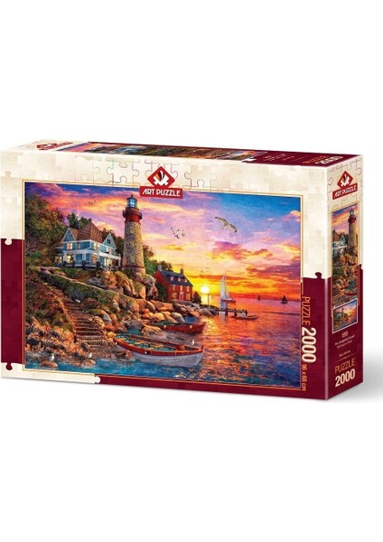 5486 Art Puzzle, Muhteşem Batış 2000 Parça Puzzle