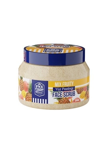 Barber Face Kayısı Çeğirdeği Tanecikli Scrub Fruit Mix Peeling 500 ml