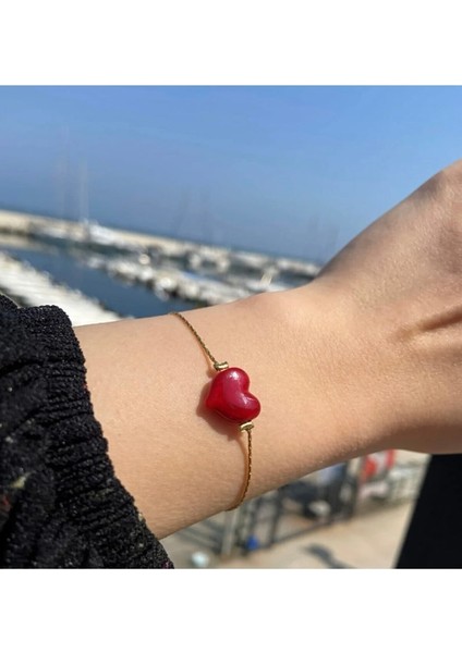 Kalpli Kolye ve Bileklik Set modelleri