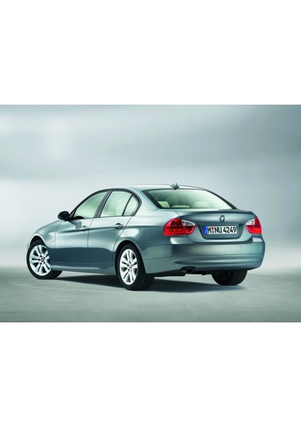 320D Bagaj Krom Metal 3m 3D Yazı Logo