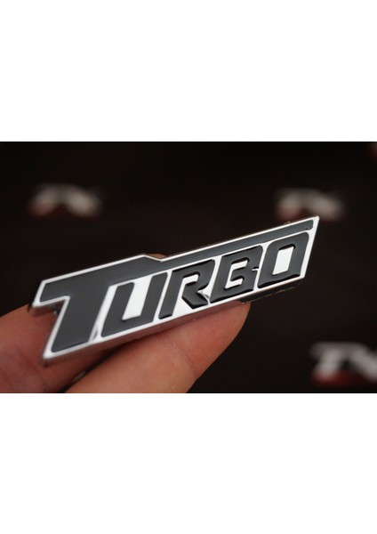 Chevrolet Cruise Turbo 3m Krom Metal Bagaj Logo