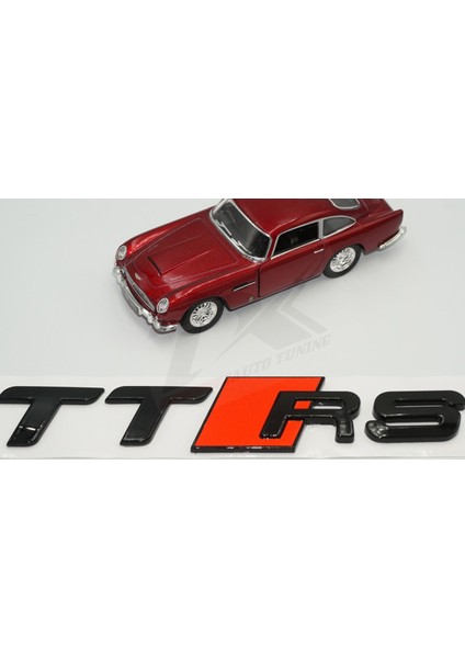 Audi Ttrs Parlak Siyah Abs 3m 3D Bagaj Logo Yazı Orjinal Ürün fırsatları