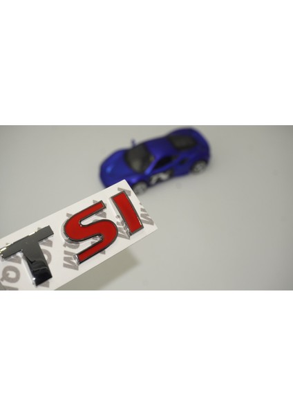 Volkswagen Tsi Bagaj Krom Metal 3m 3D Logo Amblem