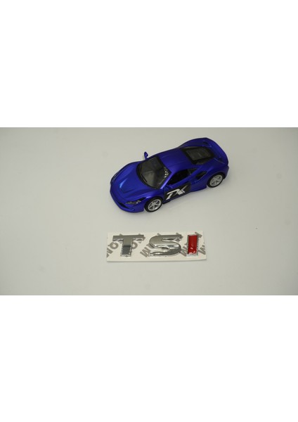 Volkswagen Tsi Bagaj Krom Metal 3m 3D Logo Amblem