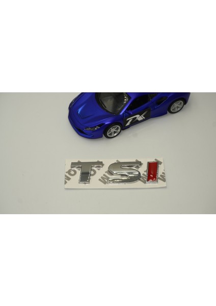 Volkswagen Tsi Bagaj Krom Metal 3m 3D Logo Amblem