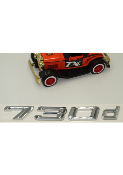 Bmw 730D Bagaj Krom Metal 3m 3D Yazı Logo fırsatları