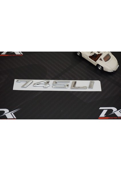 Bmw 745Lİ 745İ Bagaj Krom Metal 3m 3D Yazı Logo modelleri