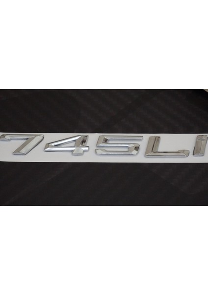 Bmw 745Lİ 745İ Bagaj Krom Metal 3m 3D Yazı Logo indirimleri