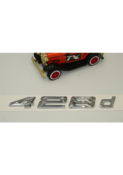 Bmw 428D Bagaj Krom Metal 3m 3D Yazı Logo