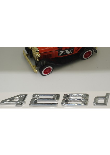 Bmw 428D Bagaj Krom Metal 3m 3D Yazı Logo