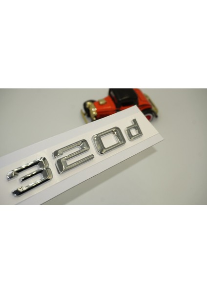 320D Bagaj Krom Metal 3m 3D Yazı Logo modelleri