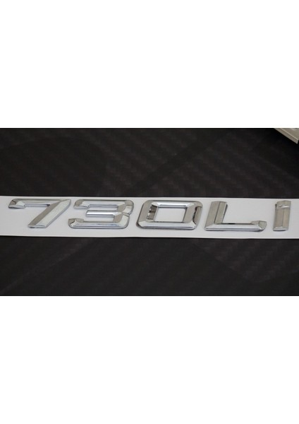 Bmw 730LI 730İ Bagaj Krom Metal 3m 3D Yazı Logo fırsatları