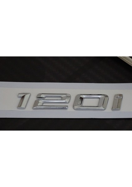 Bmw 120İ Bagaj Krom Metal 3m 3D Yazı Logo fırsatları
