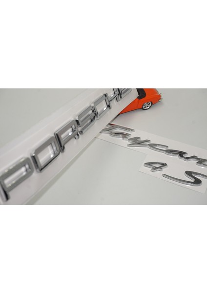 Porsche Taycan 4s Bagaj 3m 3D Abs Yazı Logo Amblem Seti Orjinal Ürün