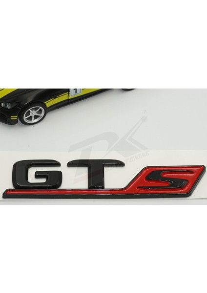 Gt S Kırmızı Siyah Logo Amblem Orjinal Ürün indirimleri