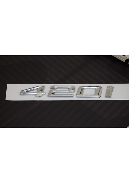 Bmw 420İ Bagaj Krom Metal 3m 3D Yazı Logo modelleri