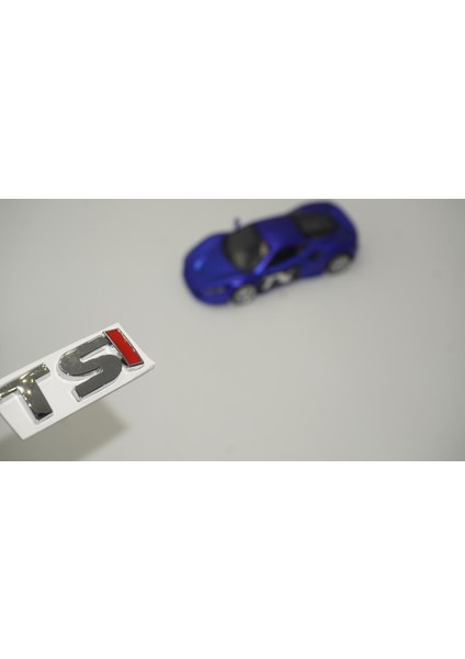Volkswagen Tsi Bagaj Krom Metal 3m 3D Logo Amblem