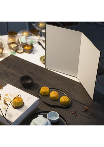 2x A3 Kamera Fotoğraf Kartosu, Kozmetik Ürün Için Katlanır Yansıtıcı Reflektör Arka Plan Kartı Işığı Emer 2 Pcs (Yurt Dışından) fiyatları