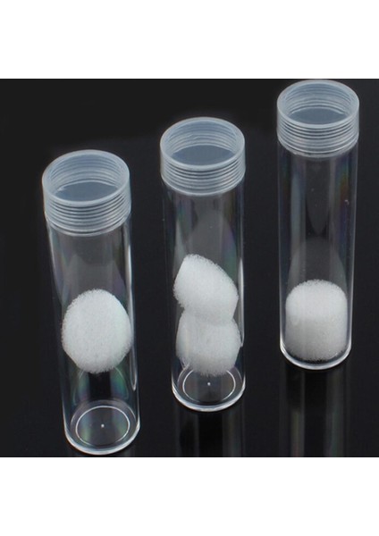 10X Paralar Görüntü Tüp Tutucu Yuvarlak Kılıflar Kutuları Kabı 20.5mm (Yurt Dışından) fiyatları