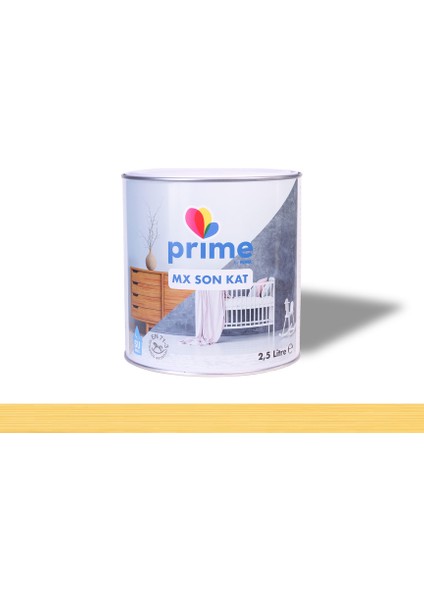 Hemel Prime Son Kat Mobilya Cilası MX3030 - Şeffaf 2.5 Lt