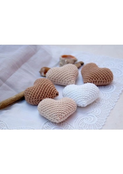 Hayal Dünyasi Amigurumi Kalp Buketi Bebek Çocuk Odası Süsü modelleri