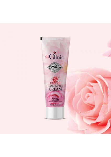 Dr.clinic Ottoman Güllü El ve Yüz Kremi 75 ml