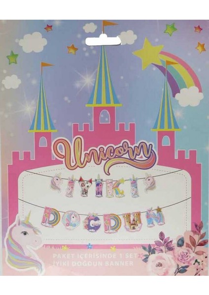 Flama Unıcorn Şeklinde Iyiki Doğdun Pk:1 fiyatları