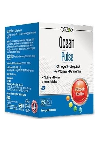 Ocean Pulse 30 Kapsül