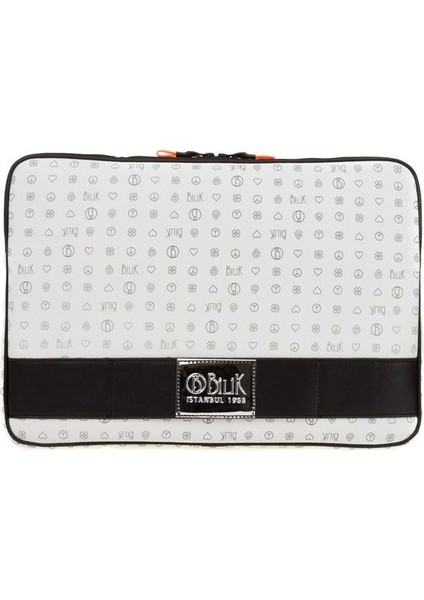 Monogram Beyaz Unisex Laptop & Evrak Çantası Blkor Laptop-Mn modelleri