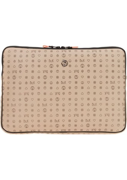 Monogram Açık Vizon Unisex Laptop & Evrak Çantası Blkor Laptop-Mn
