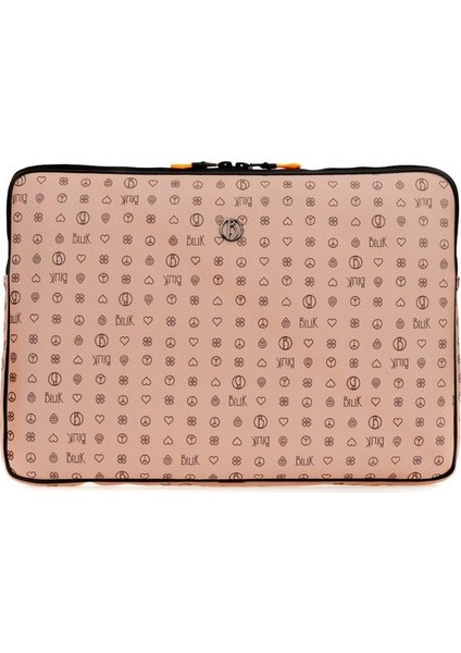 Monogram Pembe Unisex Laptop & Evrak Çantası Blkor Laptop-Mn