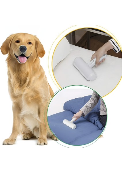 Hazneli Kedi-Köpek Evcil Hayvan/Kazak /Kıyafet /Elbise /Halı -Yatak Tüy Temizleyici Kıl Toz Toplayıcı fırsatları